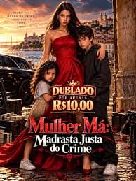 Capa do vídeo Mulher Má Madrasta Justa do Crime